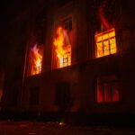 incendio appartamento in affitto
