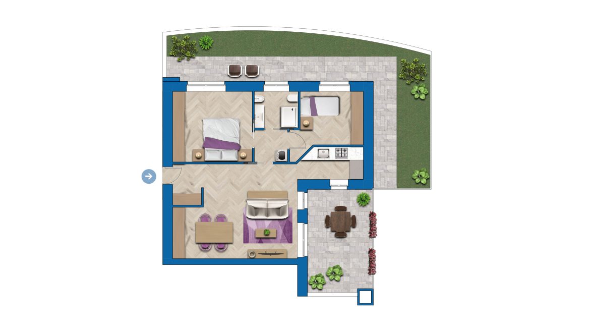 Nuovo appartamento Cernobbio 4_2D