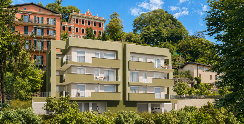 cernobbio appartamento con terrazzo