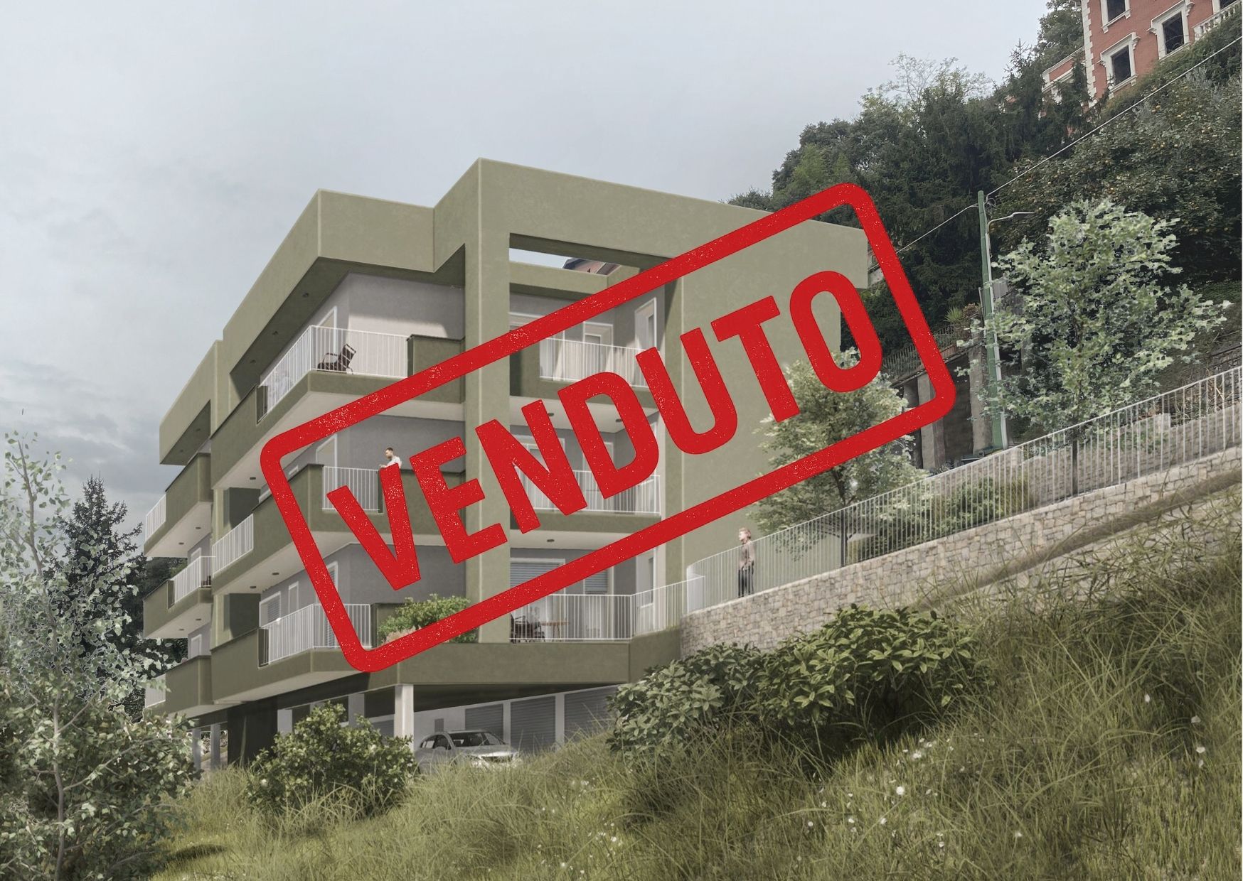 Bilocale in costruzione a Cernobbio