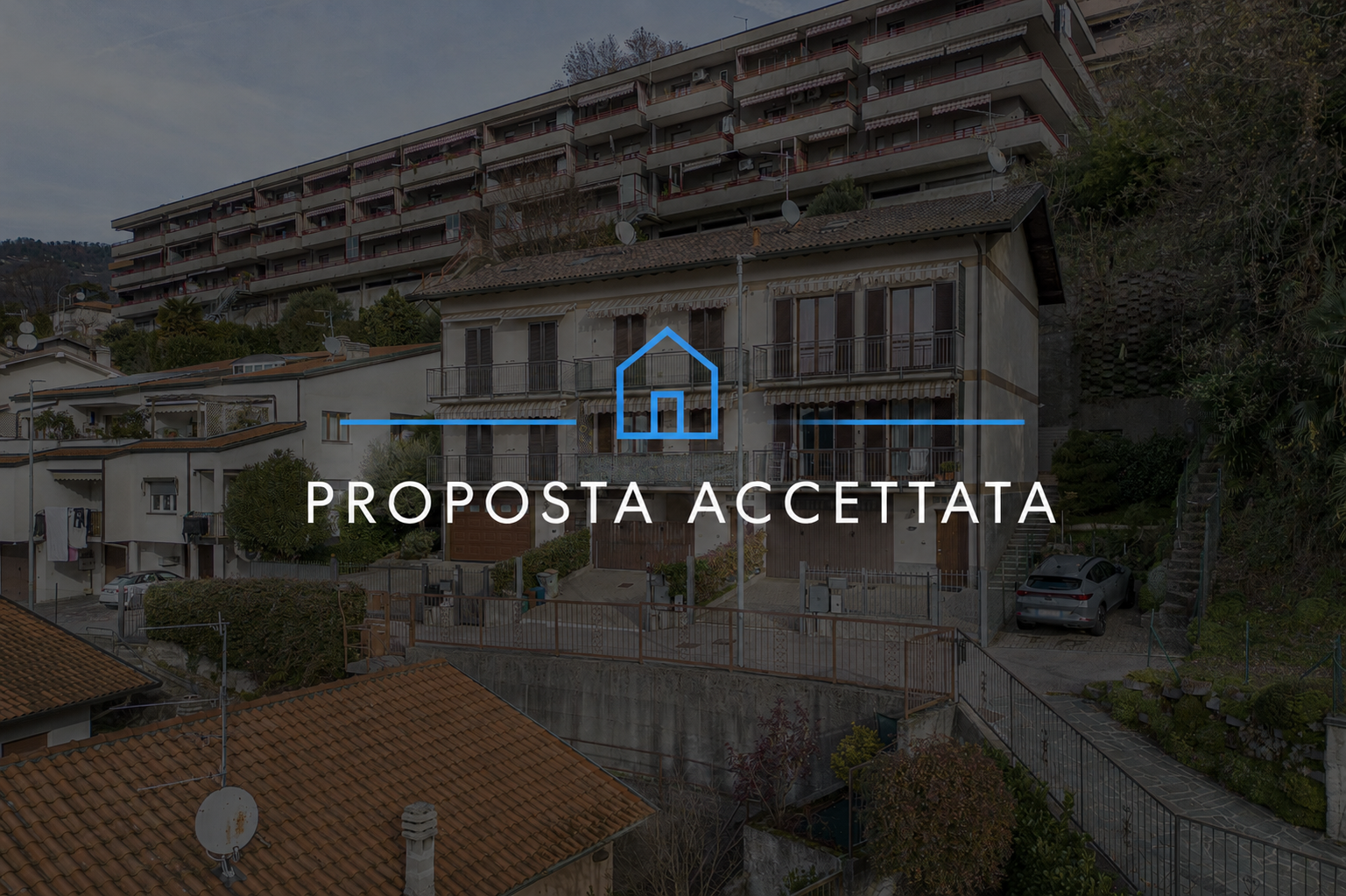 SAGNINO villetta a schiera di testa – Immobile in fase avanzata di vendita